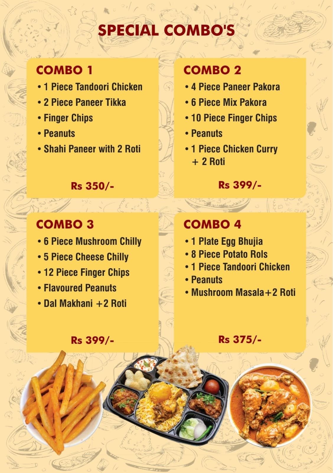 Food combo offers